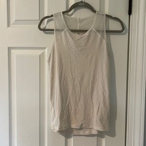 Lululemon Sculpt Tank 6 white